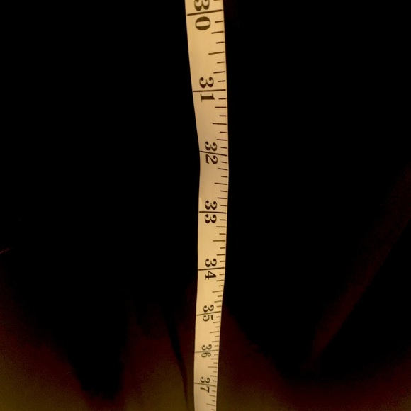 Woman’s black Dress with sheer bell sleeves with pearl accents - Picture 3 of 10